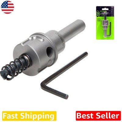 Quick Change Hole Cutter Arbor 1/2'' Shank, 2-3/8''-3'' Alloy Steel Durable