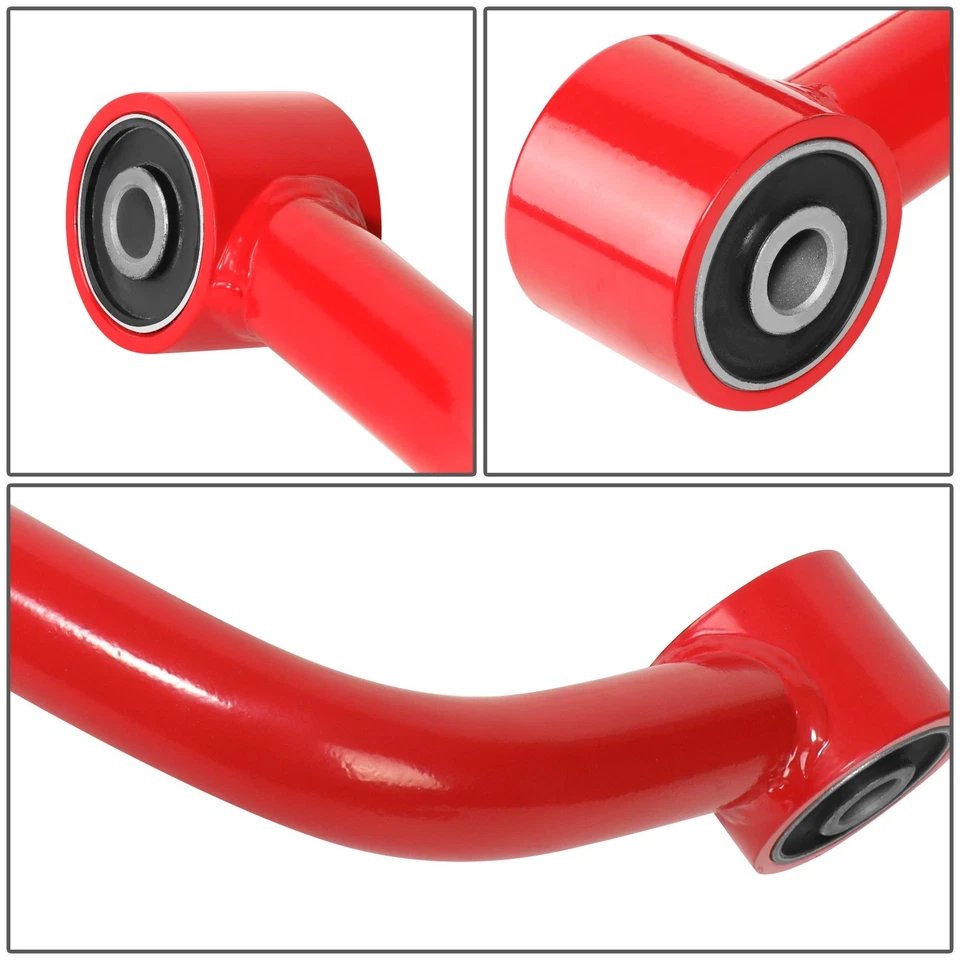 Brazos de control superiores delanteros de elevación rojos de 2"-4" para Dodge Ram 1500/Clásico 2009-2024 Foto 4 de 4