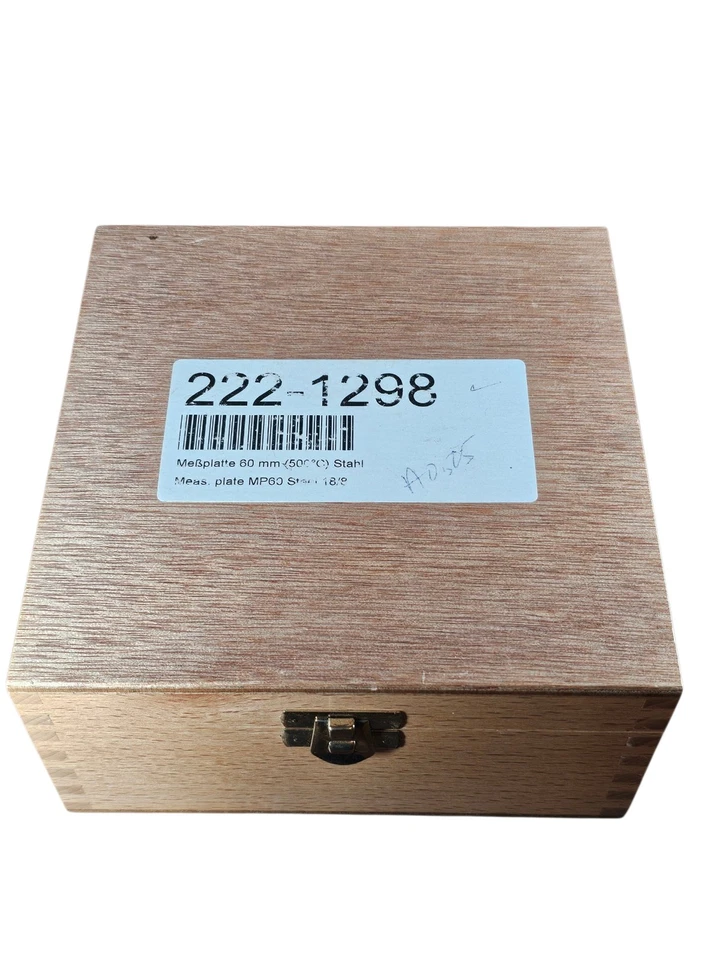 Reómetro Haake 222-1298 medidas. Cubierta de placa MPC60 acero 18/8 (500°C)  Foto 3 de 4