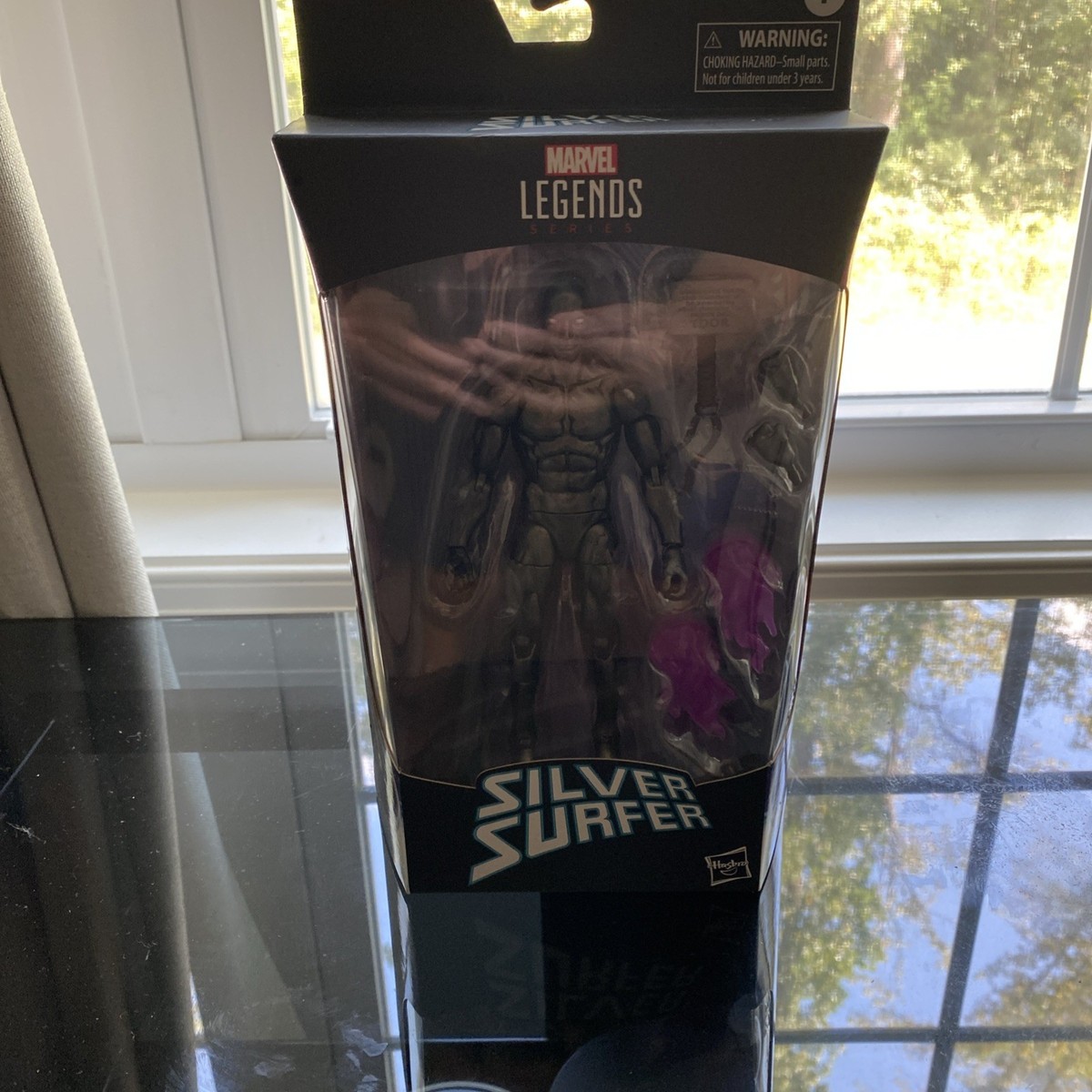 Hasbro Marvel Legends Series - Silver Surfer with Mjolnir