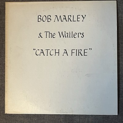 Hand Calligraphy / Bob Marley & The Wailers / Catch A Fire RARE LABEL COPY!