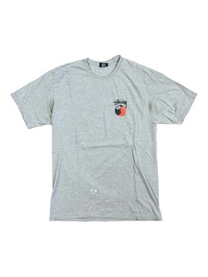 Stussy 8 Ball Grey T-Shirt Size Large | eBay