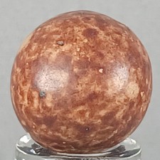 Vintage Clay Marble .59 Inches Near-Mint Condition Combined Shipping