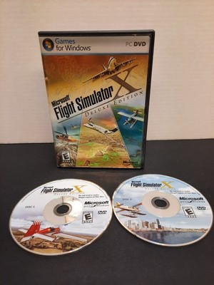 Microsoft Flight Simulator X Deluxe Edition - PC DVD Windows