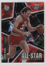 2020 Contenders Optic All-Star Aspirations Red Cracked Ice Prizm Larry Bird 6e0