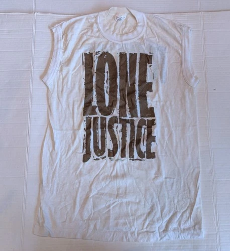 Lone Justice Band Tour Shirt Tank Top - Country 1980s vintage concert t-shirt, vintage, single stitch, B+ condition