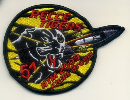 NTM 26/09/2009 NATO TIGER MEET PATCH COLLECTIONS: 2009 KLEINE BROGEL PATCH - Picture 2 of 11