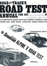 1967 Sunbeam Alpine V Road Test Promo Brochure