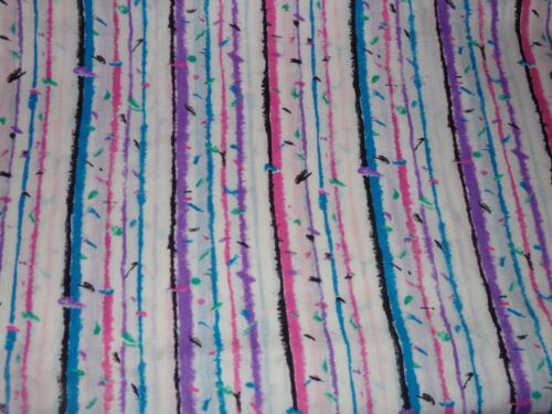 Manes Multicolor Cotton Fabric - 3 yds x 45"