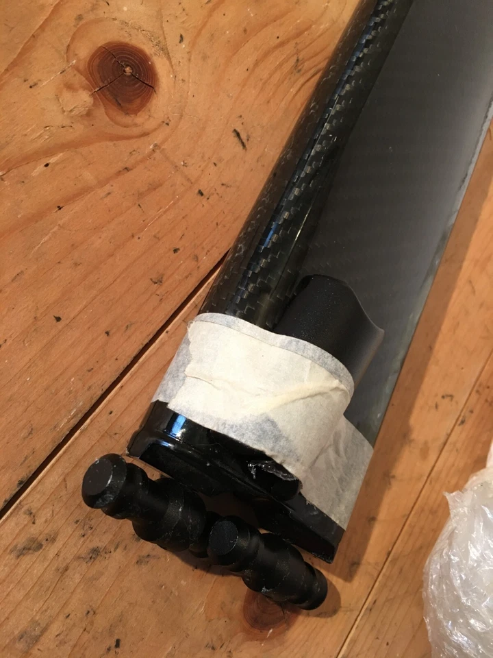 De Rosa Kron Carbono Aero Bike Time Trail, Triathlon Seatpost Seatpin, MUITO RARO - Imagem 2 de 4