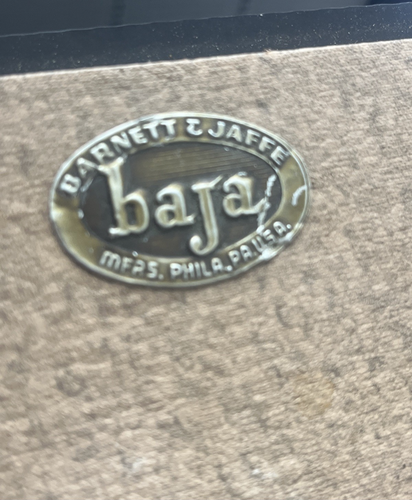 Vintage Baja Hartschalenkoffer für Filmaufbewahrung Foto zwei Dia von Barnett & Jaffe - Bild 16 von 21