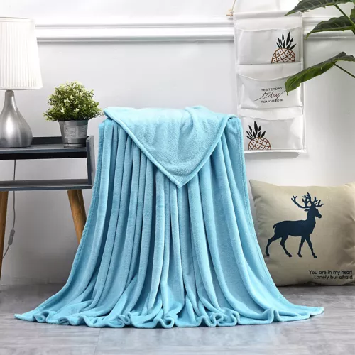 Kuscheldecke Flauschige Wohndecke Flanell Fleecedecke Sofadecke Bettüberwurf - Bild 39 von 46