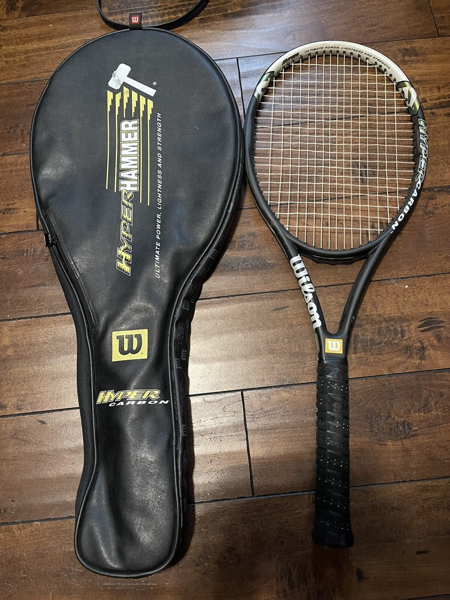 Wilson ハイパーハンマー 5.3 110 プレストングテニスラケット Wilson ハイパーハンマー 5.3ガット テニスラケット