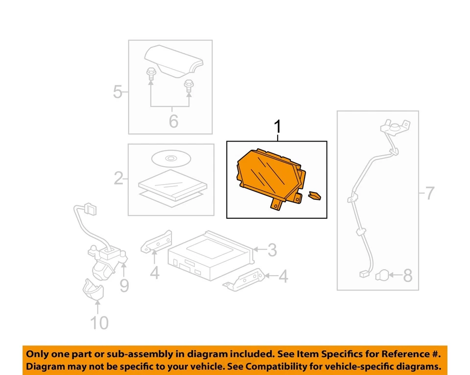 Pantalla de infoentretenimiento usada se adapta a: Acura Mdx 2009 pantalla tablero navegación arriba Foto 3 de 4