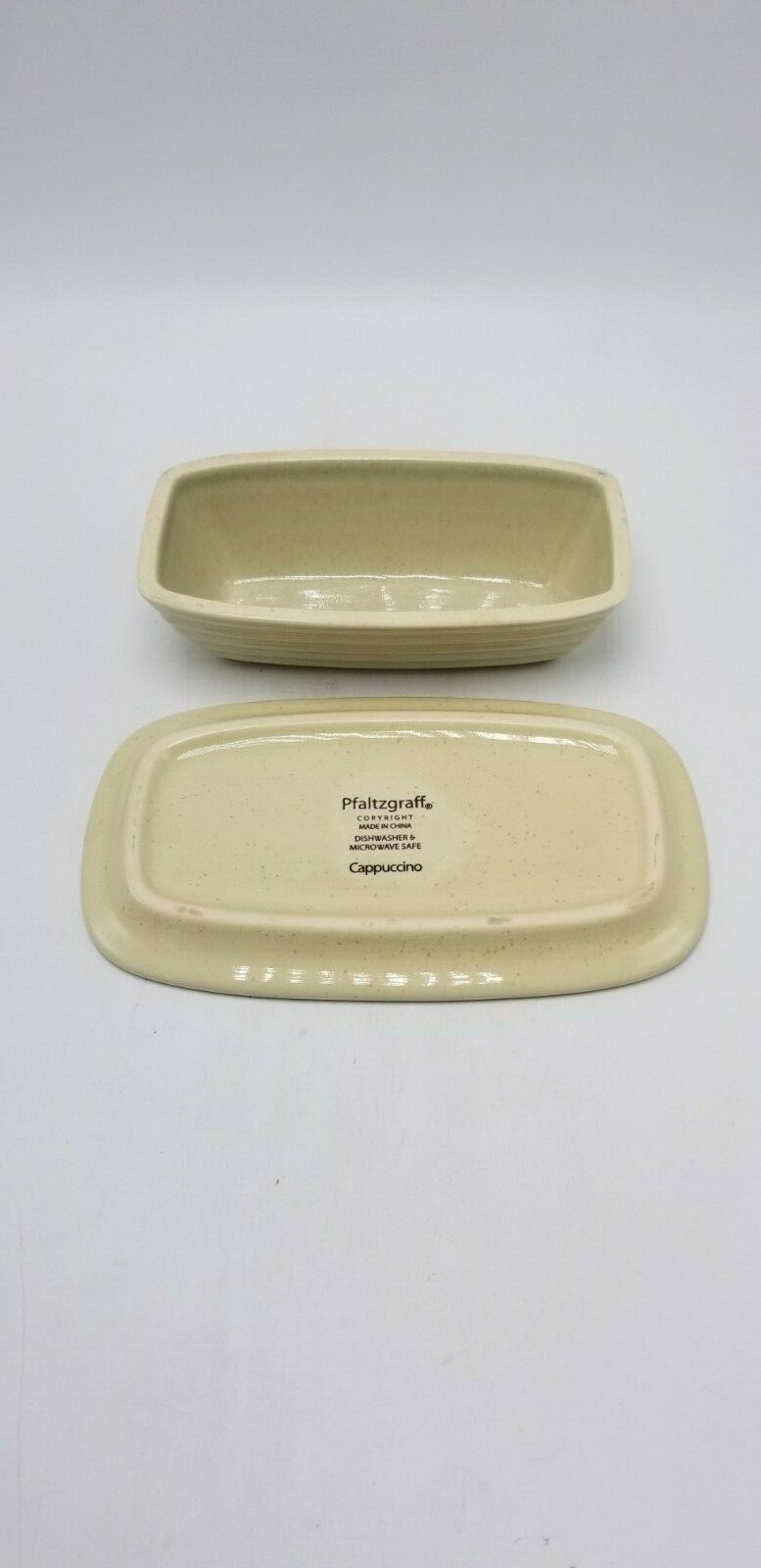 Pfaltzgraff "Cappuccino" Butter Dish