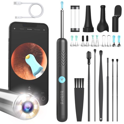 BEBIRD Ear Wax Removal Tool with HD Camera - R1 Upgraded Smart Visual Ear Cle...