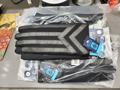 Isotoner mens spandex faux leather smartDRI smartouch touchscreen tech.