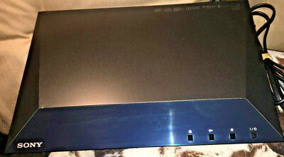 Wi-Fi Streaming SONY DVD Blu-Ray Black DVD Disc Player Unit BDP-S3100 Tested