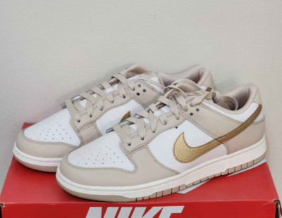 Nike Dunk Low Ess Trend 'Phantom Metallic Gold' 2023 (DX5930-001) Women's Sizes