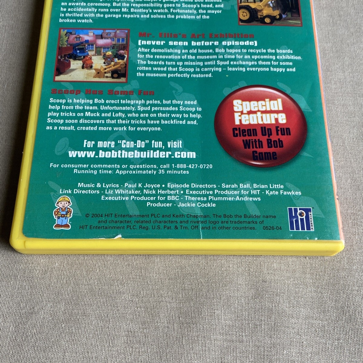 Bob the Builder: Scoop's Favorite Adventures (DVD 2004 4 Eps