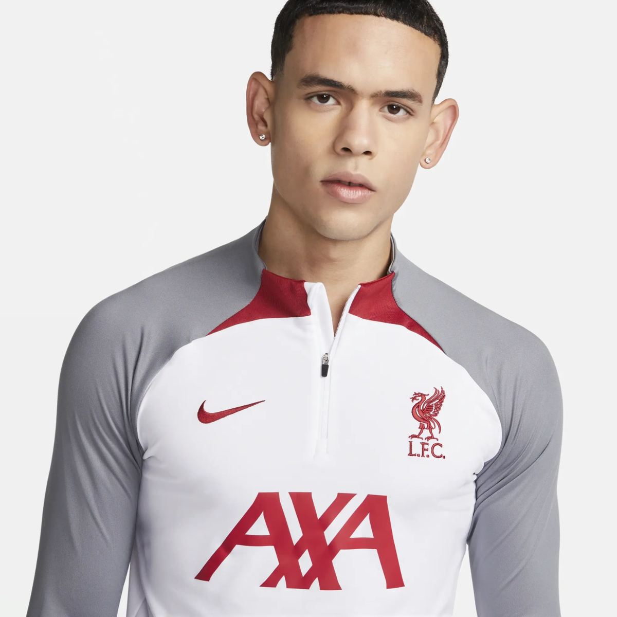 Nike Liverpool 1/4 Zip Training Top Mens - LFC Strike Quarter Zip