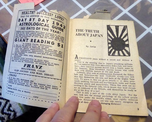 Vintage Die Wahrheit über Japan Propaganda Broschüre von Junius, Penny Book, 1941 - Bild 3 von 5