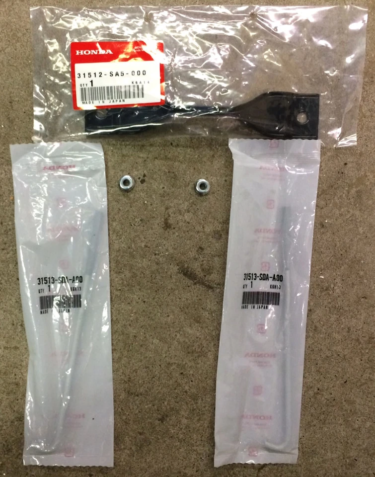 Kit de retenção de bateria original do fabricante Honda CR-V 2007 - 2011 suporte para placa de amarração CRV - Imagem 2 de 2