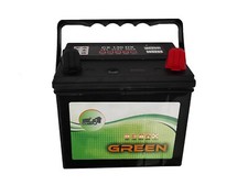 BATTERIA GREEN 12V 30 AH 330 A PER TAGLIAERBA TRATTORINI POLO POSITIVO DESTRA