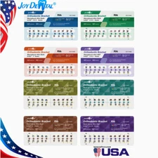 US AZDENT Dental Orthodontic Brackets Brace Mini Roth/MBT 0.022/0.018 345 Hook