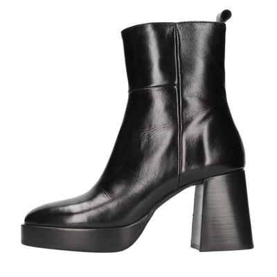 ER4405X BRANCH Ankle Boots And Fringes ELVIO ZANON Women Black AMT07_ELVI