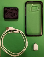 Samsung 7S Edge Accessories Otterbox Case, Headphones, USB Connector  Cable