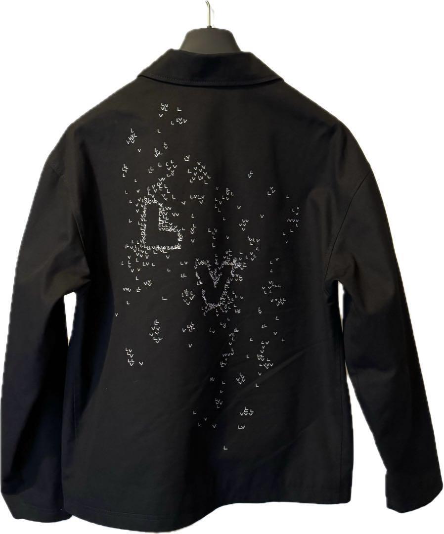 Louis Vuitton Lv Spread Technical Overshirt Logo Embroidery Jacket