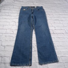 Cruel Girl Boot Cut Medium Wash Mid Rise Womens Blue Jeans 34x31