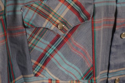 Panhandle Chemise western slim pour homme - Col montant