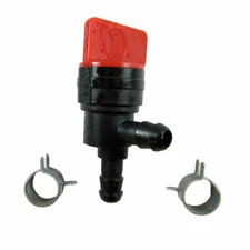Genuine Tecumseh 35857 Fuel Shut Off Valve Universal with Clamps OEM