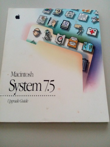Apple Macintosh System 7.5 : CD d'installation, disquette d'outils de disque, manuel (1994, FR) - Photo 2/8