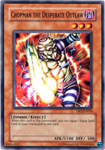 Chopman the Desperate Outlaw - DR2-EN010 - Common - Unlimited Edition x3 - Near