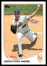 Jonathon Niese 2013 Topps #250 New York Mets