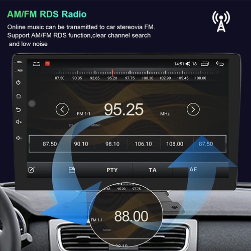 Android Auto 4G CarPlay GPS per Peugeot 207 207CC 2006-2015 Radio Multimediale - Foto 6 di 32