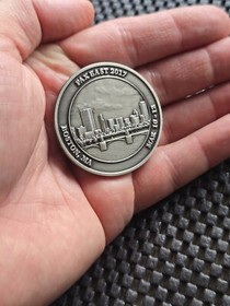 DUCK HUNT PAX EAST 2017 Challenge Coin medal Rare Promo Nintendo Sega NES Mario