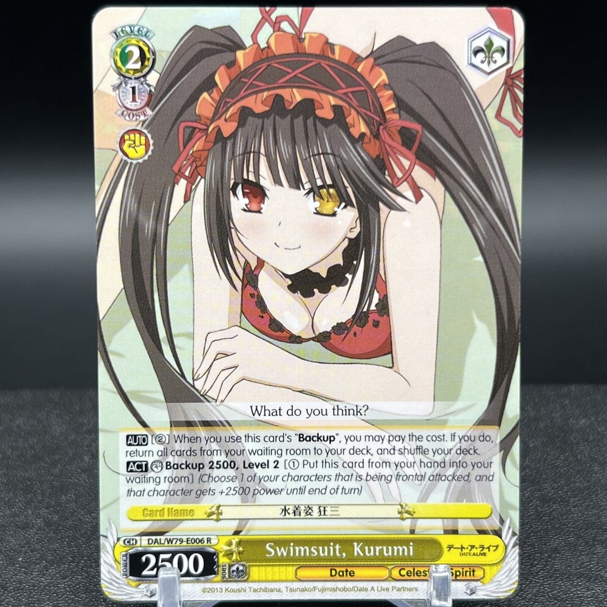 Kurumi DAL/W79-E006 R Date A Live Weiss Schwarz Card | eBay