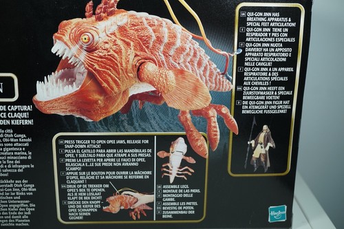 STAR WARS Episode 1 OPEE Fish Monster & Qui-Gon Jinn Vehicle MIB New ! - Picture 6 of 6