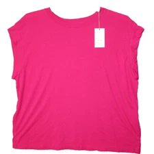 A new day Women's T shirt Pullover Short-Sleeve Extended shoulder Magena Sz XXL