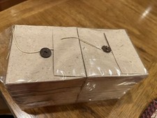 Kraft Gift Boxes 3 3/4 In x 3 3/4 In x 1/4 Inch - Packages Of 20