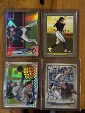 Cavan Biggio Topps Chrome Refractor Card Lot w/ GQ SP Toronto Blue Jays (4)