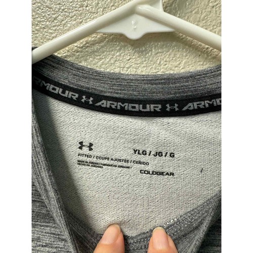 Underarmour Youth Long Sleeve Work Out Shirt Size Youth Large - Picture 7 of 7