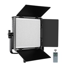 GVM 672S-B Bi Color LED Video Light Panel Kit PRO Lighting Black 