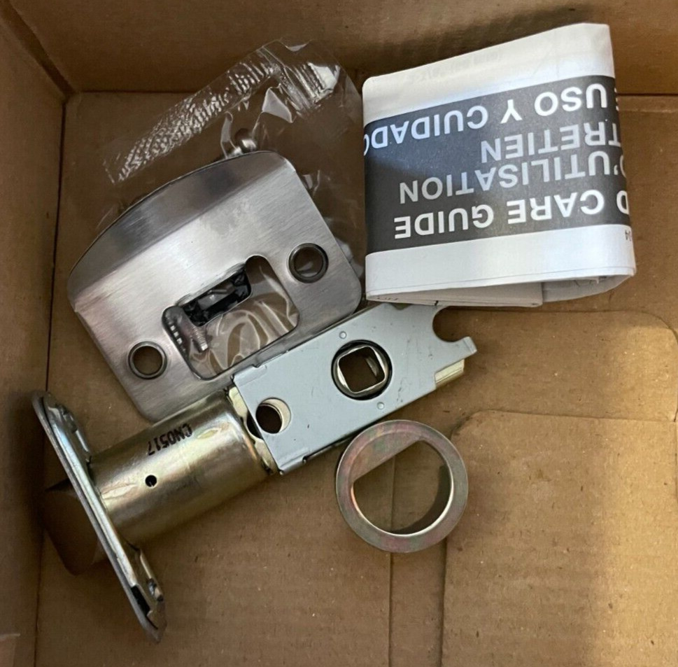 Schlage J10-TOR Torino Passage Door Lever Set - Satin Nickle