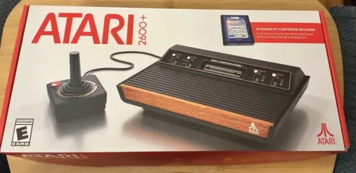 Atari 2600+ Plus Gaming Console Includes 10 in 1 Game Cartridge of Classic