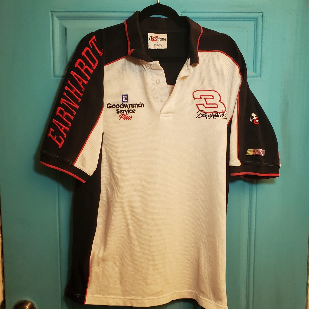 CHASE NASCAR GM Goodwrench SERVICE レザー Vintage Dale Earnhardt Sr #3 GM Goodwrench Service Plus NASCAR